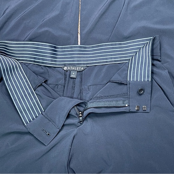 Athleta Tribeca Crop Wide Leg Pants Size 4 - Picture 6 of 16